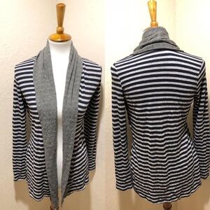 ]{Splendid} Stripe open front cardigan